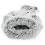 HIPIPET Cat Sleeping Bag Self Warming Cozy Plush Pet Bed Washable Cat Beds for Indoor Cats Cave Warmer for Small Large Cats
