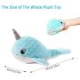 Dog Toy Plush Chew Toys Pet Squeaky Toys with Crinkle Paper, Interactive, Chewing and Durable Toys for Puppy Small and Medium Dogs