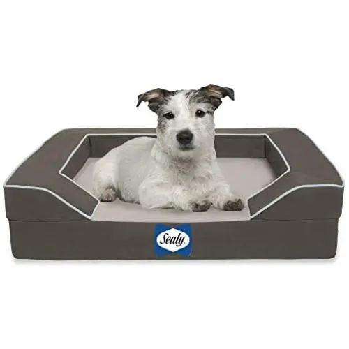 Sealy Lux Quad Layer Orthopedic Dog Bed with Cooling Gel Sealy Lux Quad Layer Orthopedic Dog Bed with Cooling Gel