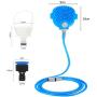 N/P Dog Shower Sprayer, Dog Shower Attachment with Hose 2.5M in Length Compatible Indoors and Outdoors