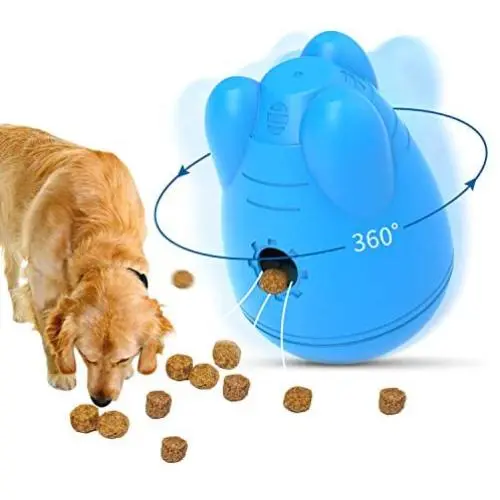 SunteeLong Pet Dog Slow Feeder Puzzle Treat Balls Interactive Toys Tumbler Automatic Food Dispensing Ball Pet Treat Bowl Medium and Large Dogs Chase Chew Play Toys SunteeLong Pet Dog Slow Feeder Puzzle Treat Balls Interactive Toys Tumbler Automatic Food Dispensing Ball Pet Treat Bowl Medium and Large Dogs Chase Chew Play Toys