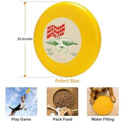 Pet Frisbee Flying Disc Dog Toy - Multifunction Mothman Mothman Mothman