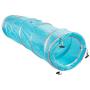 Juvale Small Pet Agility Play Tunnel Tube, Pet Toy for Tiny Dogs, Cats, Rabbits (47 x 9.75 in)