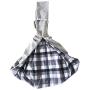 Tiger Mama Reversible Pet Sling Carrier for Pets Up to 12+ lbs (Adjustable Shoulder Strap Version)