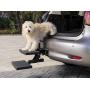 PetSafe Happy Ride Dog Hitch Step - Easy to Install on Any 2 Inch Vehicle Hitch - High-Traction Steps - Folds Down for Travel - Supports Pets up to 200 lb - Great for SUVs and Trucks
