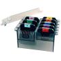 Wahl Professional Animal Stainless Steel Attachment Guide Comb Set for Detachable Blade Pet, Dog, Cat, and Horse Clippers (#3390-100)