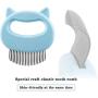 Misyue Pet Hair Removal Comb Cat Massage Trimmer Effective Removing Matted Fur, Knots and Tangles Grooming Tool for Short & Long Hair