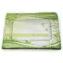 Green and White Patterned Pet Pad Damask Inspired Victorian Retro Revival Motifs Rococo Swirls Classic Bite-Resistant Pet Mat Pale Green White Green and White Patterned Pet Pad Damask Inspired Victorian Retro Revival Motifs Rococo Swirls Classic Bite-Resistant Pet Mat Pale Green White