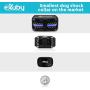 eXuby - Tiny Shock Collar for Small Dogs 5-15lbs - Smallest Collar on The Market - Sound, Vibration, & Shock - 9 Intensity Levels - Pocket-Size Remote - Long Battery Life - Water-Resistant