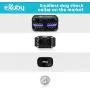 eXuby - Tiny Shock Collar for Small Dogs 5-15lbs - Smallest Collar on The Market - Sound, Vibration, & Shock - 9 Intensity Levels - Pocket-Size Remote - Long Battery Life - Water-Resistant eXuby - Tiny Shock Collar for Small Dogs 5-15lbs - Smallest Collar on The Market - Sound, Vibration, & Shock - 9 Intensity Levels - Pocket-Size Remote - Long Battery Life - Water-Resistant