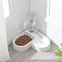 Meows Pet Feeder and Water Dispenser Pet Owner Gift Water Food Feeder Bowls Heart-Shaped Automatic Refill pet Double Bowl Automatic Water Dispenser for Dogs & Cats Meows Pet Feeder and Water Dispenser Pet Owner Gift Water Food Feeder Bowls Heart-Shaped Automatic Refill pet Double Bowl Automatic Water Dispenser for Dogs & Cats