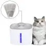 Cat Water Fountain, Automatic Pet Water Fountain Dispenser, 3L Large Tank with 4 Replacement Filters & 1 Silicone Mat, 24h Water Purification, Drink Well for Cats, Dogs, Multiple Pets