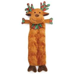 Grriggles Holiday Squeaktaculars Dog Toys Choice of Gingerbread Man Santa or Elf Character(Reindeer)