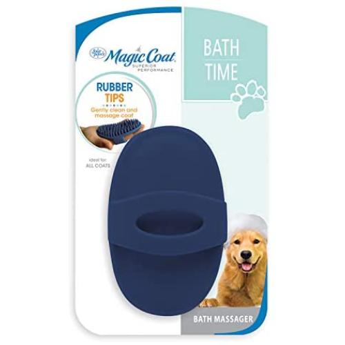 Four Paws Magic Coat Love Glove Dog Bath Massager