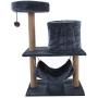 Dibiao Cat Tree House,Pet Cat Tree Scratching Post Tower Climbing Frame Multi-Functional Play House Toy Cat Trees and Towers