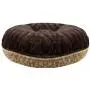 BESSIE AND BARNIE Signature Camel Rose/Godiva Brown Extra Plush Faux Fur Bagel Pet/Dog Bed (Multiple Sizes) BESSIE AND BARNIE Signature Camel Rose/Godiva Brown Extra Plush Faux Fur Bagel Pet/Dog Bed (Multiple Sizes)