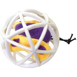 OurPets Butterfly in Cage Fly Ball Interactive Cat Toy