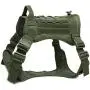 BMusdog Tactical Dog Harness Vest with Handle, Military Hiking Hunting Walking Dog Vest Adjustable Training Working 1000D Nylon Harness for Small Medium Large Dogs BMusdog Tactical Dog Harness Vest with Handle, Military Hiking Hunting Walking Dog Vest Adjustable Training Working 1000D Nylon Harness for Small Medium Large Dogs