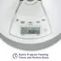 Pawple Automatic Pet Feeder, 6 Meal Food Dispenser for Dogs, Cats & Small Animals w/Programmable Digital Timer, Portion Control, Dishwasher-Safe Tray Feeds Wet or Dry Food - (Serves 3 Meals Per Day) Pawple Automatic Pet Feeder, 6 Meal Food Dispenser for Dogs, Cats & Small Animals w/Programmable Digital Timer, Portion Control, Dishwasher-Safe Tray Feeds Wet or Dry Food - (Serves 3 Meals Per Day)