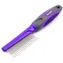 Hertzko Long and Short Teeth Comb Grooms Your Pet’s Top Coat and Undercoat at Once - Suitable for Dogs and Cats Hertzko Long and Short Teeth Comb Grooms Your Pet’s Top Coat and Undercoat at Once - Suitable for Dogs and Cats