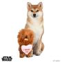 Star Wars Yoda Valentines Day Plush Dog Toy