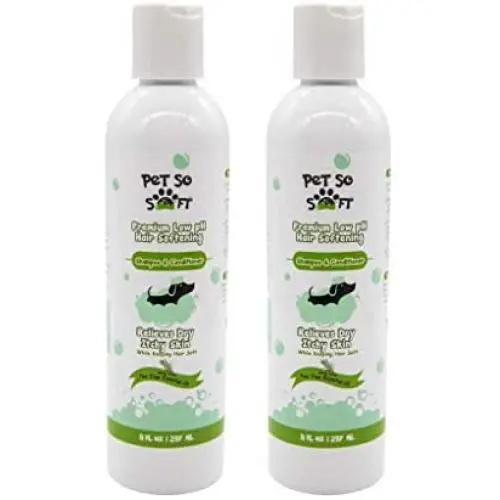 Pet So Soft Hair Softening Tea Tree Essential Oil Dog Shampoo for Bath to Keep Your Dogs Hair Strong Healthy Smelling Good & Soft - Pet Grooming Itch Relief for Dogs w/Sensitive Skin Smells Great Pet So Soft Hair Softening Tea Tree Essential Oil Dog Shampoo for Bath to Keep Your Dogs Hair Strong Healthy Smelling Good & Soft - Pet Grooming Itch Relief for Dogs w/Sensitive Skin Smells Great