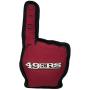 Pets First NFL SAN Francisco 49ERS #1 Fan Toy for Dogs & Cats. Best Tough PET Toy with Inner Squeaker. (SAN-3277)