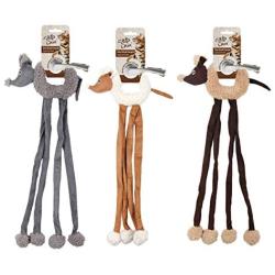 ALL FOR PAWS Lambswool Cuddle Door Knob Dangler Cat Toy