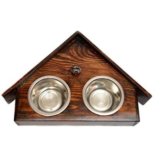 West Highland White Terrier, a Dogs Bowl with a Relief from ArtDog