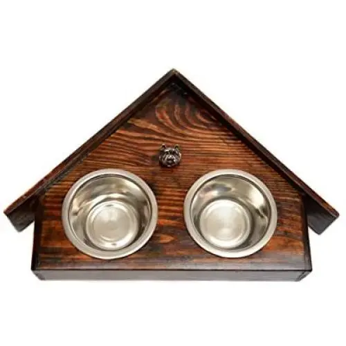 West Highland White Terrier, a Dogs Bowl with a Relief from ArtDog West Highland White Terrier, a Dogs Bowl with a Relief from ArtDog