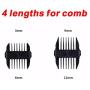 Professional Pet Shaver, Electric 4 Speed Dog Trimmer Clipper Adjustment Rechargeable Cat Hair Cutter,a