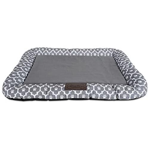 Bone Dry Border Cushion Padded Pet Mat