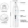 HIPIPET Dog Nail Grinder Electric Pet Nail Trimmer Rechargeable Quiet Upgraded 2-Speed Painless Paw Grooming for Large Medium Small Dogs and Cats