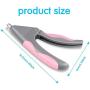 VOSEN Dog Nail Clippers, Professional Stainless Pets Nail Clippers and Trimmer Suitable for Dogs Under 20 Pounds and All Cats