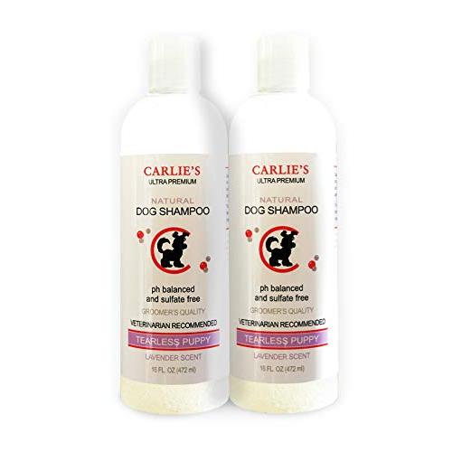 Scoochie Puppy Tearless Dog Shampoo 2 Pack - Extremely Gentle - Ph Balanced - Hypoallergenic & Veterinarian Recommended Puppy Shampoo