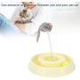 Tnfeeon Pet Cat Playing Toy, Plastic Pet Kitten Playing Board Teaser Funny Interactive Toy Spring Mouse with Bell Ball