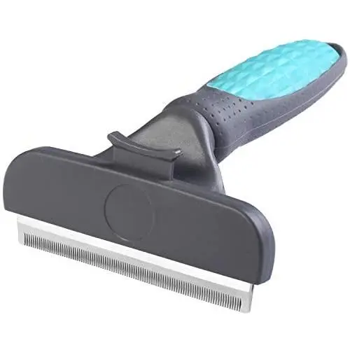 Premium Dog Brush for Shedding - Cat Deshedding Tool, Professional Self Cleaning Pet Grooming Brush Effectively Reduces Shedding by UP to 95% for Short to Long Medium to Large Hair Cats and Dogs Premium Dog Brush for Shedding - Cat Deshedding Tool, Professional Self Cleaning Pet Grooming Brush Effectively Reduces Shedding by UP to 95% for Short to Long Medium to Large Hair Cats and Dogs