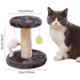 LUOWAN Cat Scratch Post with Sisal Rope and Soft Smooth Plush Cover,Cat Scratching Post, Suit for Small Cat