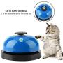 Chennie Pet Training Bells, Metal Bell Dog Training with Non Skid Rubber Bottoms Dog Door Bell Pet Communication Device Dog Interactive Toys