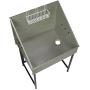 Pet Edge Master Equipment Clay Color Everyday Pro Mini Tub for Pet Groomers – 32” Height Provides Comfortable Work Area