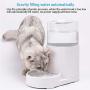 JUNSPOW Pet Water Dispenser 2.5L Large Capacity Automatic Water Dispenser, Medium and Small dag,Cats pet Bottles