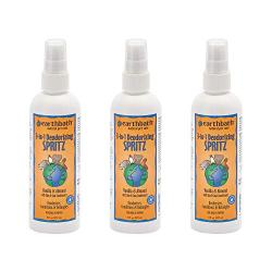 Earthbath Vanilla & Almond 3-in-1 Dog & Puppy Deodorizing Spritz - Deodorizes, Conditions, & Detangles, Aloe Vera, Vitamin E - Keep Your Dogs Coat Feeling Soft and Tangle Free - 8 fl. oz, Pack of 3