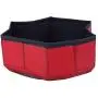 GLOGLOW Pet Water Pool, PVC Pet Swimming Pool Portable Foldable Pool No Inflation Bathtub for Dog Cat Small Animal