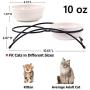 JanYoo Ceramic Cat Bowls Food Feeding Stand Elevated Dog Bowl Outdoor Non-Skid JanYoo Ceramic Cat Bowls Food Feeding Stand Elevated Dog Bowl Outdoor Non-Skid