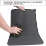 Awpeye Dog Food Mat for Floor Waterproof 2 Pack, Silicone Dog Food Tray, Pet Bowl Feeding Mats for Food and Watert (Small 19''x12'', Black & Gray)… Awpeye Dog Food Mat for Floor Waterproof 2 Pack, Silicone Dog Food Tray, Pet Bowl Feeding Mats for Food and Watert (Small 19''x12'', Black & Gray)…