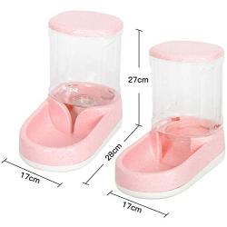 LeYoMiao Automatic Pet Feeder Medium and Small Pet Automatic Food Feeder and Drinker Set 3.8 L, Dog Travel Supplies Feeder and Drinker Cat Rabbit Pet Animal