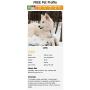 PetDwelling Light Weight Aluminum QR Code Pet ID Tag Links to Online Profile w/Emergency Contact/Google Location Stamp