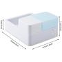 Premium Automatic Electric Pet Water Fountain Dog Cat 1.8 L Drinking Bowl With LED Light and US Plug