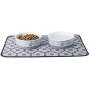 Bone Dry Paw Patch & Stripes Ceramic Pet Bowl & Canister Collection
