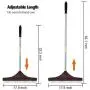 Winslow&Ross Artificial Turf Rake Grass Broom Hand Rake with Steel Telescopic Handle for Artificial Grass Pet Hair Remove Winslow&Ross Artificial Turf Rake Grass Broom Hand Rake with Steel Telescopic Handle for Artificial Grass Pet Hair Remove
